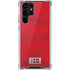 Denmark Soccer Flag Galaxy S22 Ultra Clear Case