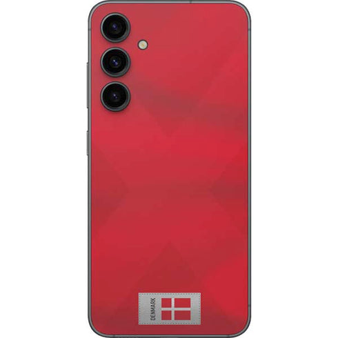 Denmark Soccer Flag Galaxy S23 FE Skin