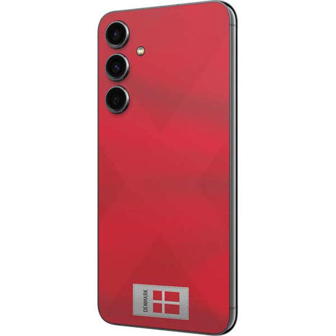 Denmark Soccer Flag Galaxy S23 FE Skin