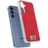 Denmark Soccer Flag Galaxy S24 Clear Case