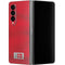 Denmark Soccer Flag Galaxy Z Fold4 5G Skin