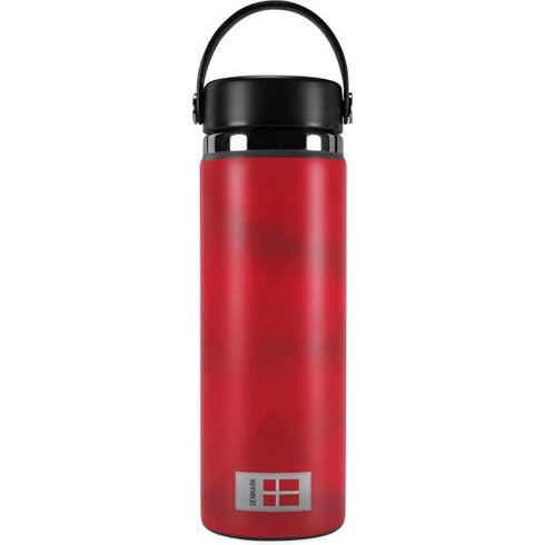 Denmark Soccer Flag Hydro Flask 20oz Wide Mouth Skin