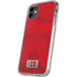Denmark Soccer Flag iPhone 11 Clear Case