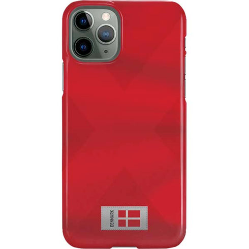 Denmark Soccer Flag iPhone 11 Pro Lite Case