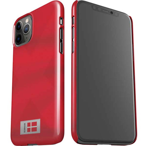 Denmark Soccer Flag iPhone 11 Pro Lite Case