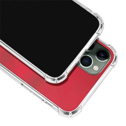 Denmark Soccer Flag iPhone 12 Pro Clear Case