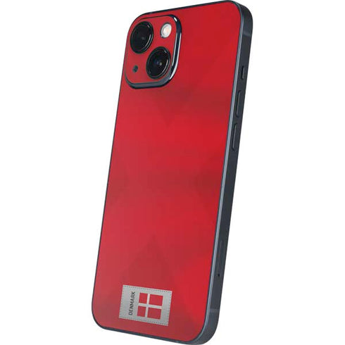 Denmark Soccer Flag iPhone 13 Mini Skin