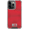 Denmark Soccer Flag iPhone 14 Pro Clear Case