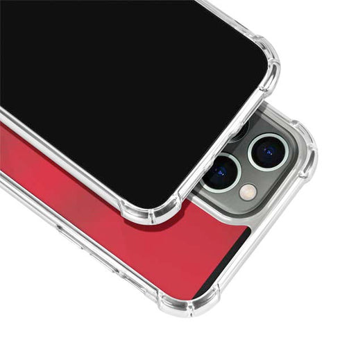 Denmark Soccer Flag iPhone 15 Pro Clear Case