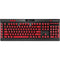Denmark Soccer Flag K95 RGB PLATINUM Mechanical Gaming Keyboard Skin