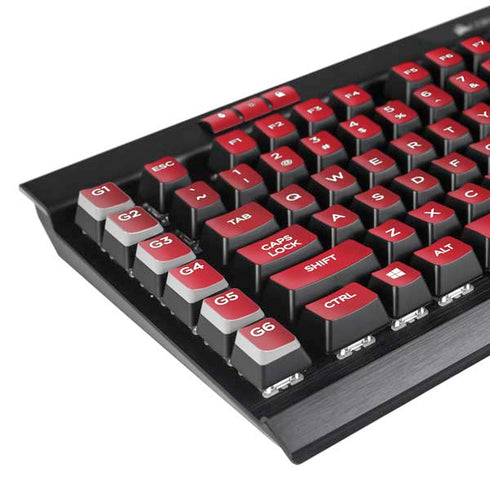 Denmark Soccer Flag K95 RGB PLATINUM Mechanical Gaming Keyboard Skin