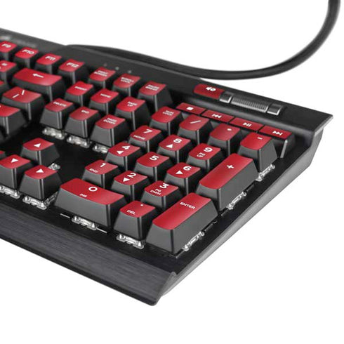 Denmark Soccer Flag K95 RGB PLATINUM Mechanical Gaming Keyboard Skin