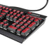 Denmark Soccer Flag K95 RGB PLATINUM Mechanical Gaming Keyboard Skin