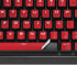 Denmark Soccer Flag K95 RGB PLATINUM Mechanical Gaming Keyboard Skin
