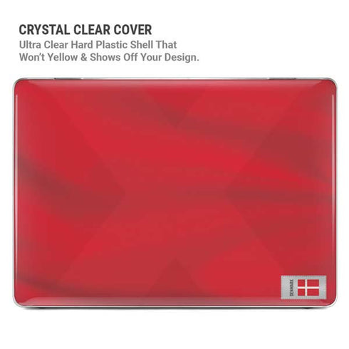 Denmark Soccer Flag MacBook Air 13in M1 (2021) Case plus Skin