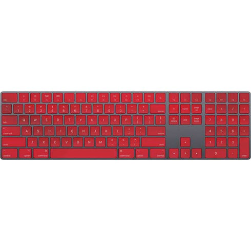 Denmark Soccer Flag Magic Keyboard with Numeric Keypad Skin