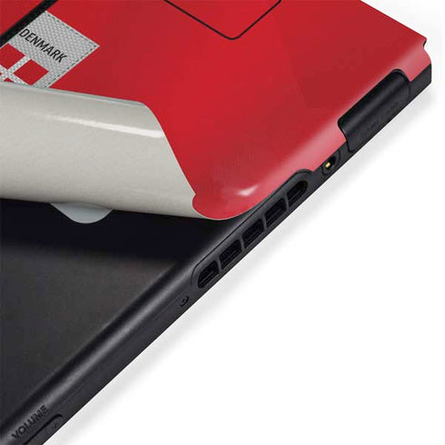 Denmark Soccer Flag Nintendo Switch Bundle Skin