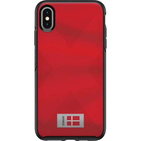 Denmark Soccer Flag Otterbox Symmetry iPhone Skin