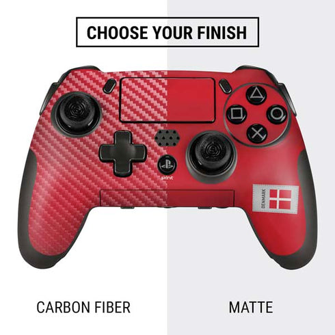 Denmark Soccer Flag PlayStation Scuf Vantage 2 Controller Skin