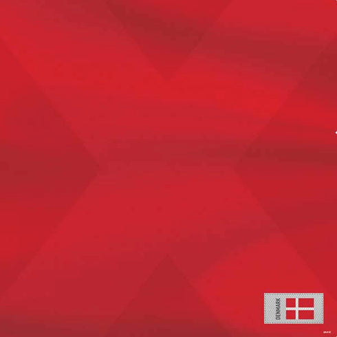 Denmark Soccer Flag PS4 Console Skin