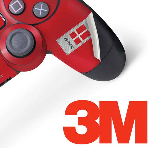 Denmark Soccer Flag PS4 Controller Skin