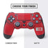 Denmark Soccer Flag PS4 Controller Skin