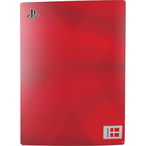 Denmark Soccer Flag PS5 Digital Edition Console Skin
