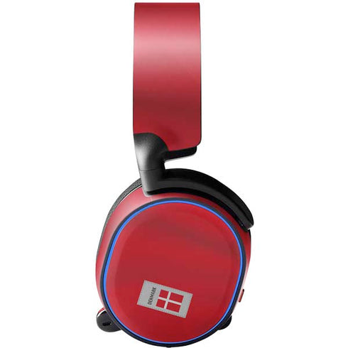 Denmark Soccer Flag SteelSeries Arctis 5 Skin