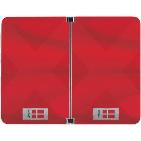 Denmark Soccer Flag Surface Duo Skin