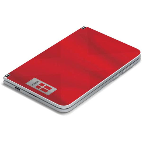 Denmark Soccer Flag Surface Duo Skin
