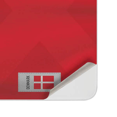 Denmark Soccer Flag Surface Duo Skin