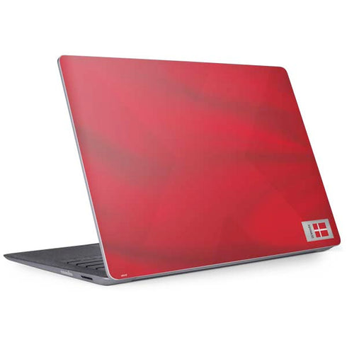 Denmark Soccer Flag Surface Laptop 2 Skin