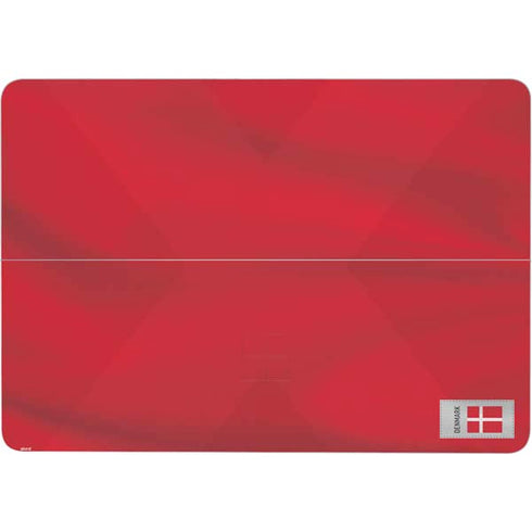 Denmark Soccer Flag Surface Laptop Studio Skin