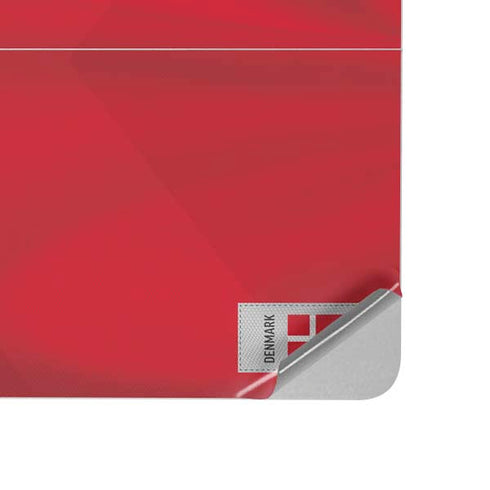 Denmark Soccer Flag Surface Laptop Studio Skin