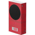 Denmark Soccer Flag Xbox Series S Console Skin