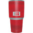 Denmark Soccer Flag Yeti 30oz Rambler Tumbler Skin