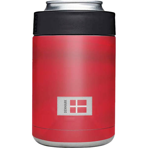 Denmark Soccer Flag Yeti Colster Can Insulator Skin