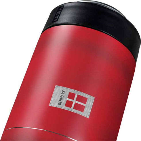 Denmark Soccer Flag Yeti Colster Can Insulator Skin