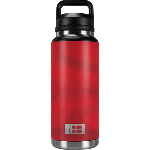 Denmark Soccer Flag YETI Rambler 36oz Bottle Skin