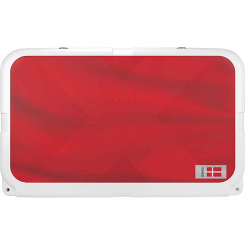 Denmark Soccer Flag YETI Tundra 45 Hard Cooler Skin