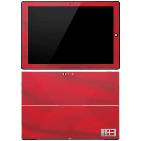 Denmark Soccer Flag Surface Pro 3 Skin