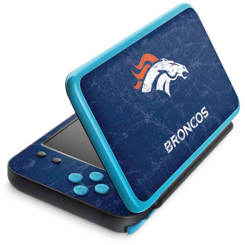 NFL Denver Broncos - Distressed Nintendo 2DS XL (2017) Skin