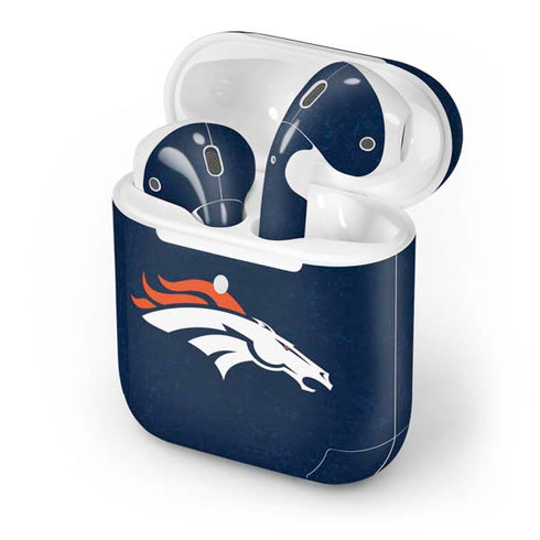 NFL Denver Broncos - Distressed Apple AirPods 2 Skin