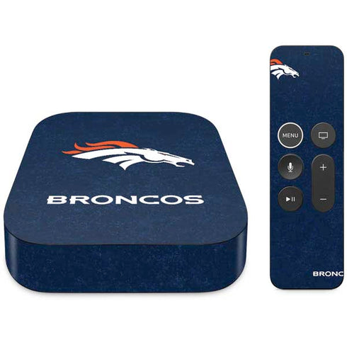 NFL Denver Broncos - Distressed Apple TV Skin
