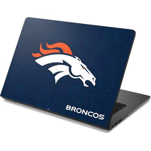 NFL Denver Broncos - Distressed Dell Chromebook Skin