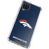 NFL Denver Broncos - Distressed Galaxy A12 Clear Case