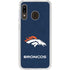 NFL Denver Broncos - Distressed Galaxy A20 Clear Case
