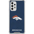 NFL Denver Broncos - Distressed Galaxy A53 5G Clear Case
