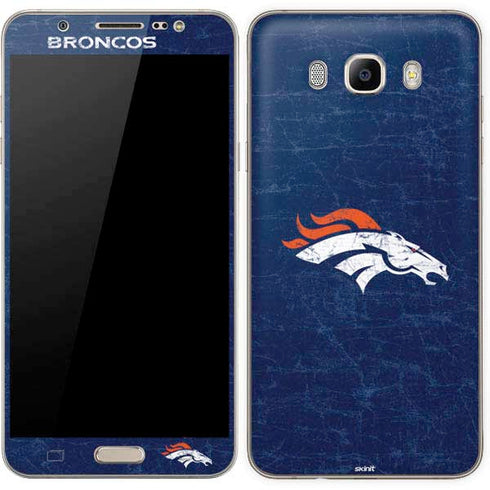 NFL Denver Broncos - Distressed Galaxy J7 Skin