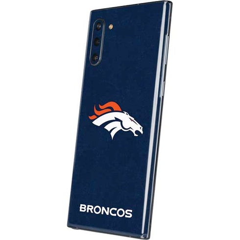 NFL Denver Broncos - Distressed Galaxy Note 10 Skin